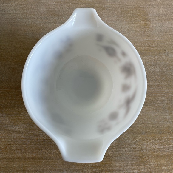 Vintage Pyrex Early American Mix Bowl 441 Cinderella 1.5 Pint Brown Americana - Picture 5 of 10